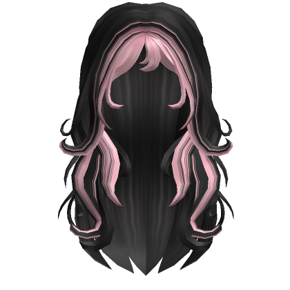 Popular Girl Swirly Hair in Black's Code & Price - RblxTrade