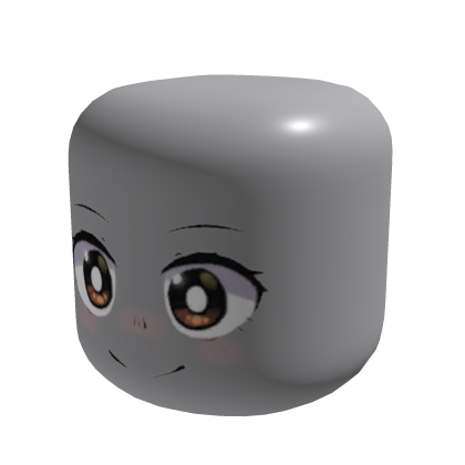 Brown Charming Smile Face - Roblox