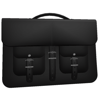 Black messenger 2025 bag roblox