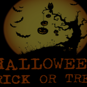 happy halloween trick or treat