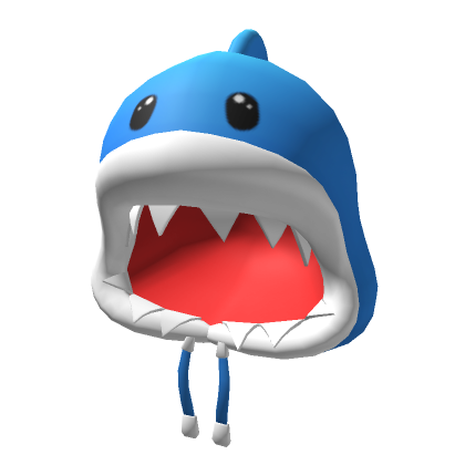 Plush Blue Shark Hoodie | Roblox Item - Rolimon's