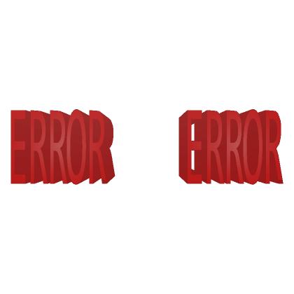 Error Code  Roblox Item - Rolimon's