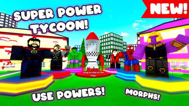 [GEARS] Super Power Tycoon! 💪