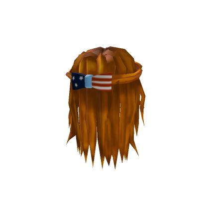 Roblox Item Redhead with America Bow