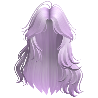 Roblox Item Flowy Siren Waves Hair (Purple)