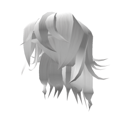 White Wolfcut Aesthetic Hair | Roblox Item - Rolimon's