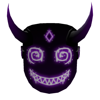 Máscara de locura Púrpura - Roblox
