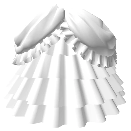 White Rococo Elegant Skirt | Roblox Item - Rolimon's