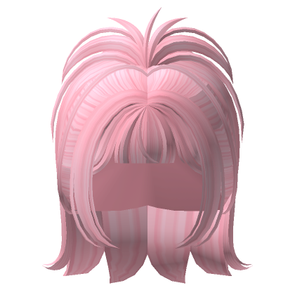 Roblox Item Y2K Popstar Ponytail Pink