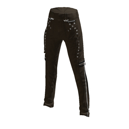 Y2K Indie Strapped Cargo Pants (Brown) | Roblox Item - Rolimon's