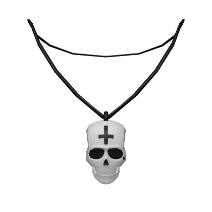 Y2K Emo Skull Necklace 1.0