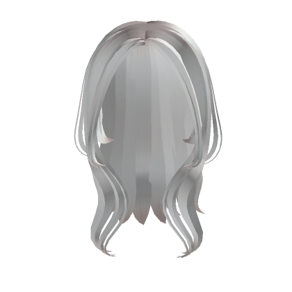 White Straight Wavy Hair | Roblox Item - Rolimon's