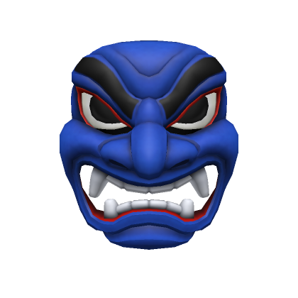 Roblox Item Blue Namahage Mask