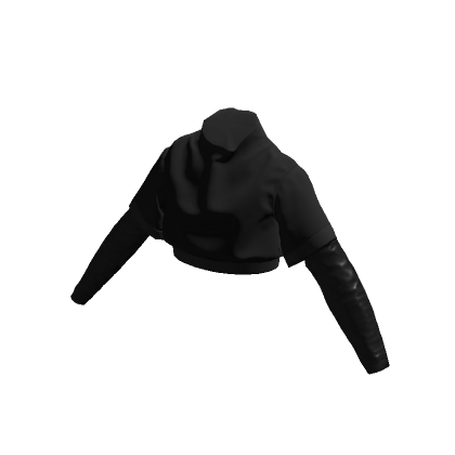 Roblox Item Black Crop Top Sweater