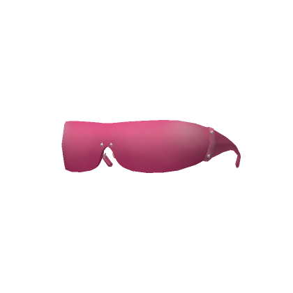 Roblox Item Pink Y2K Cyberstar Glasses