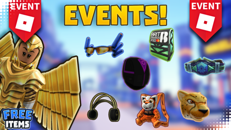 All Free Robux Items on Roblox 2021, All Event Items Roblox