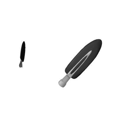 Roblox Item Black Popsicle Hairclips