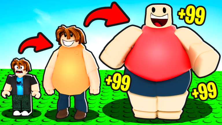 +1 Fat Every Second 🍔 | Roblox Game - Rolimon's