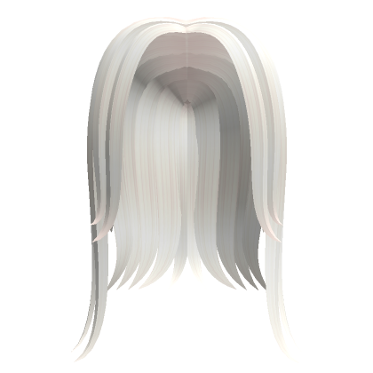 White Straight Long Hair | Roblox Item - Rolimon's