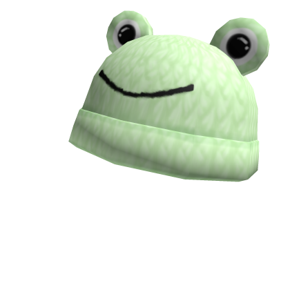 Roblox Item Cute Frog Beanie