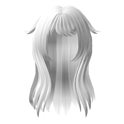 White Anime Fairy Hair 's Code & Price - RblxTrade