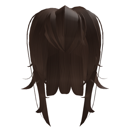 Roblox Item Girl Wolfcut Hairstyle (Brown)