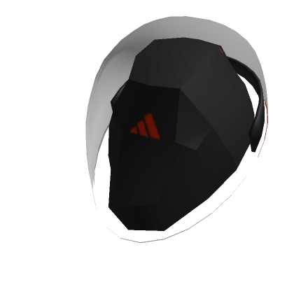 adidas Red and White on Black Mech Helmet | Roblox Item - Rolimon's