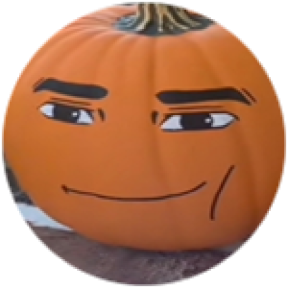 Man Face Pumpkin - Roblox