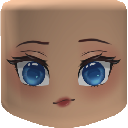 Surprised Popular Girl Face w Blue Eyes | Roblox Item - Rolimon's