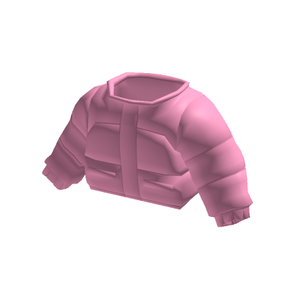 Roblox Item Pink Puffer Jacket
