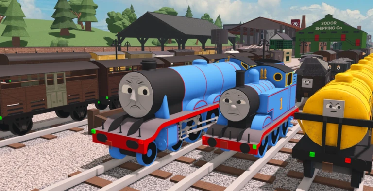 Blue Train With Friends: Exploring Sodor - Roblox