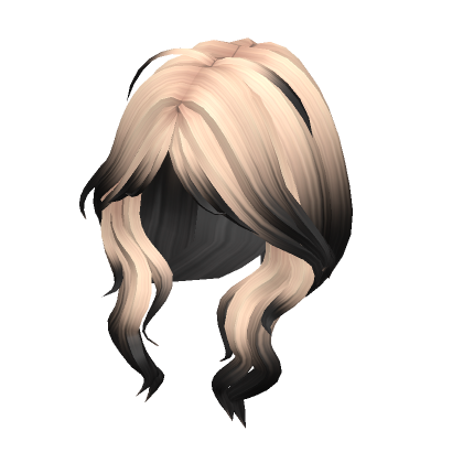 Short Messy Layered Hair Black's Code & Price - RblxTrade