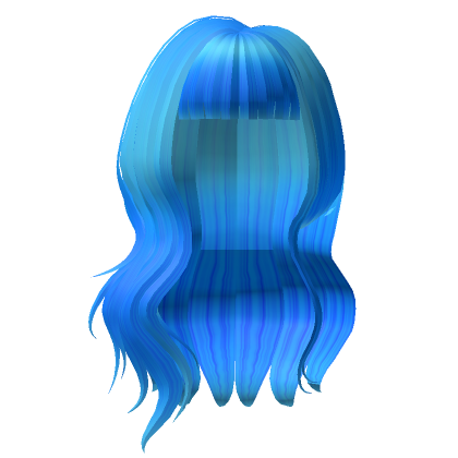 Roblox Item Blue Side Part Hair