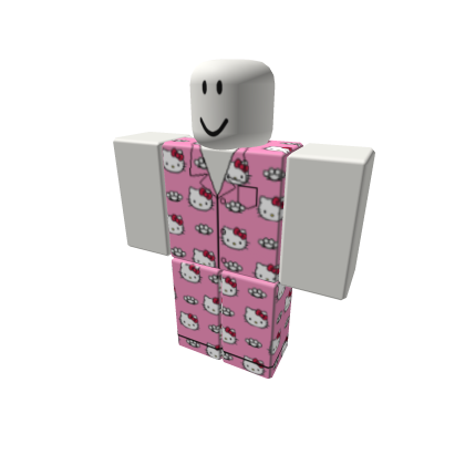 T-shirt pink hello Kitty - Roblox