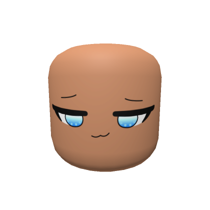 Smug Anime Face Head - Nougat | Roblox Item - Rolimon's