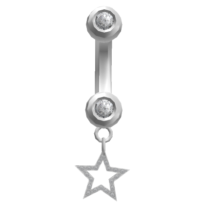 Star Belly Ring Silver Roblox Item Rolimon s
