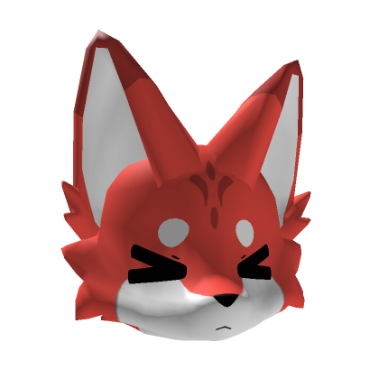 Flustered Red Kemono Fox Roblox Item - Rolimon's