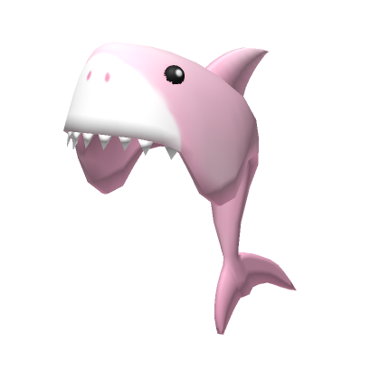 Pink Shark! Shark! Hat - Roblox