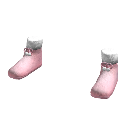 Pink Cute Fuzzy Boots s Code Price RblxTrade