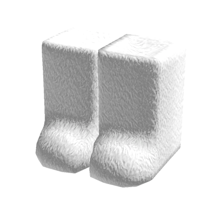 Y2K White Fuzzy Boots's Code & Price - RblxTrade