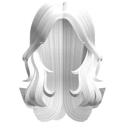 Anime Wolfcut Layered Messy Hair Black to White's Code & Price - RblxTrade