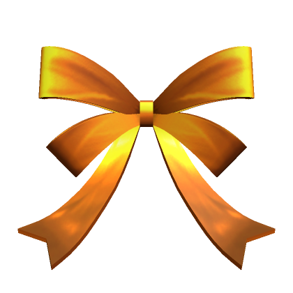 Roblox Item Orange Giant Ribbon Wings