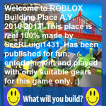 ROBLOX Building Place