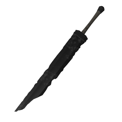 Roblox Item Black Iron Broken Greatsword - [ELDHEIM]