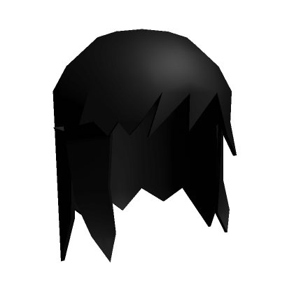 Low Poly Ayesha Hair - Black | Roblox Item - Rolimon's