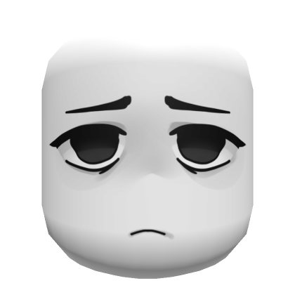 Roblox Item Tired Eyes Face Mask
