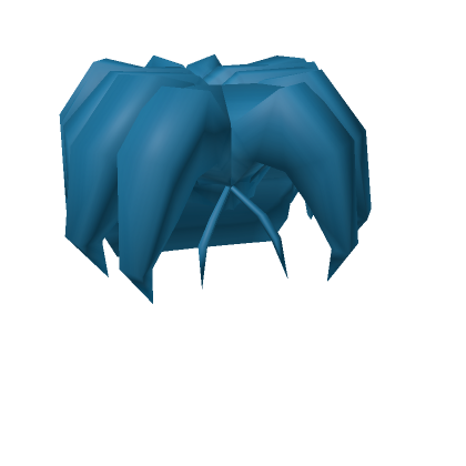 Short Dark Blue Anime Hair | Roblox Item - Rolimon's