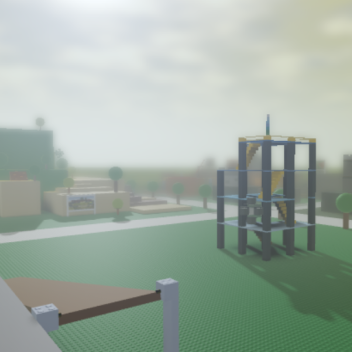 Crossroads but with depth of field