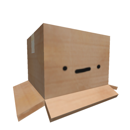 Roblox Item Dumb Cardboard Box