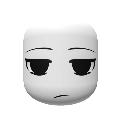 Sleepy Emo Eyes White Skin Tone's Code & Price - RblxTrade